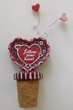 Love Wine Bottle Corks (Follow Your Heart) - $12.50