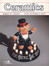 Ceramics -- The world&#39;s most fascinating HOBBY! Magazine April 1986 - $2.00