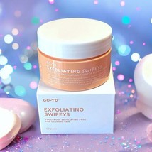 GO-TO-SKINCARE Exfoliating Swipeys 50 pads New In Box - £18.90 GBP