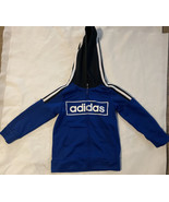 Adidas Boys Blue Zip Up Hoodie 4T - $264.07 MXN