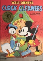 Walt Disney Book Clock Cleaners A Walt Disney Picture  Vintage Collection Mickey - £9.49 GBP