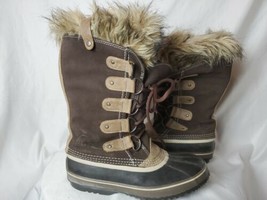 Sorel Women 8 Joan Of Artic Waterproof Insulated Winter Snow Boots NL145... - £69.30 GBP