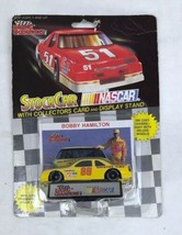 Racing Champions Stock Car NASCAR Bobby Hamilton #68 W/Card &amp; Stand 1/64 - £6.93 GBP