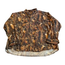 North River Outfitters Deer Camo Button Shirt Long Sleeve Sz XL Hunting ... - £16.86 GBP