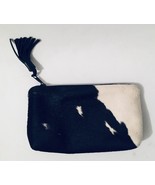 Sondra Roberts Bucket Handbag Purse Brown Faux Calf Hair Cow Print - $40.69 CAD