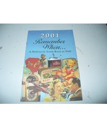 Remember When...Seek Publishing 2001 Yearbook Highlights of the Year 2a - £3.10 GBP
