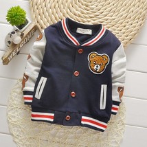 Spring Autumn Baby Outwear Boys Coat Children Girls Clothes Kids Baseball Infant - £52.82 GBP