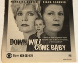 Down Will Come Baby Tv Guide Print Ad Meredith Baxter TPA17 - £4.67 GBP