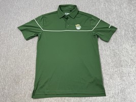 Charleston RiverDogs Polo Shirt Mens Medium Green Boiled Peanuts MiLB Ba... - $34.64