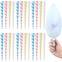 Colorful Cotton Candy Cones For Cotton Candy Making Accessories Party Su... - £30.77 GBP