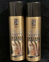 Salon Grafix High Beams Intense Temporary Spray On Hair Color Black 2.7oz NEW - £11.06 GBP