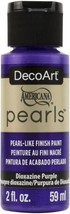 Deco Art Pearls Paint 2oz Dioxazine Purple - £8.43 GBP