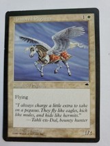 MTG Magic The Gathering Card Armored Pegasus Summon Pegasus White Tempest 1997 - £6.04 GBP