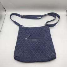 Vera Bradley Trio Zip Hipster Shoulder Bag - Navy Blue 12x12x3 - $19.79