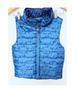 Kerrits Kids Winter Whinnies Quilted Vest Admiral Blue Small - £18.69 GBP