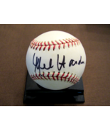 MEL HARDER CLEVELAND INDIANS ALL-STAR PITCHER SIGNED AUTO OML BASEBALL JSA - $164.01 CAD