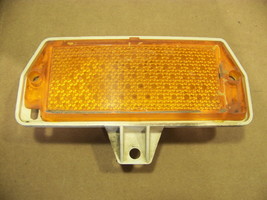 1971 72 FORD LTD TURN SIGNAL LENS AND HOUSINGS 1 RED W/BEZEL AND ONE AMBER  - £35.31 GBP