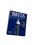BRITA Bottle Replacement 3 Filter Pack 6 Months BRAND NEW FREE SHIPPING - $13.24 CAD