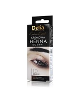 Delia Cosmetics Creamy Eyebrow Tinting Henna 15 Application Black 1.0 Free Ship - £7.74 GBP