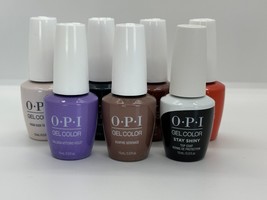 New Opi Gel Color 15ml/0.5fl.oz Gel Nail Polish Soak Off You Pick The Shade - £9.40 GBP+