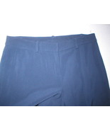 New Womens Worth York Pants Dark Blue Slacks Office Wide 2 NWT $448 Tria... - £354.53 GBP