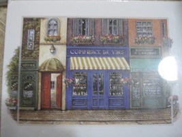 Painting Vose 8x10 in , Real Canvas Art Print by DODO Graphics INC.Le Restaurant - £22.36 GBP