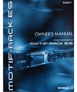 Yamaha Motif-Rack ES Synthesizer MIDI Module Original Owner&#39;s Manual Boo... - $80.73 CAD