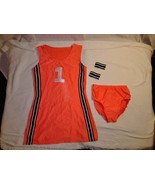 HALLOWEEN NAUGHTY COSPLAY BLASIA ADULT MEDIUM &amp; SMALL CHEERLEADER DANCE ... - $58.54 CAD