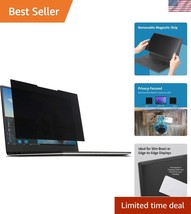 MagPro 15.6&quot; Magnetic Laptop Privacy Screen - Anti-Glare &amp; Blue Light Fi... - $80.99
