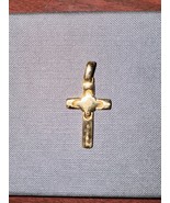 18 Karat Gold Folding Cross Pendant - £614.15 GBP