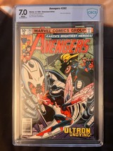 Avengers #202 1980 Ultron Cover George Perez Cbcs Not Cgc Not Signed - £52.28 GBP