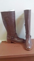 $400 Coach Cecelia Riding Zip Tall Boots Women&#39;s 6 NEW IN BOX - £111.80 GBP