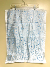 Martha Stewart Collection Blue and White floral  Standard  pillow Shams - $19.79