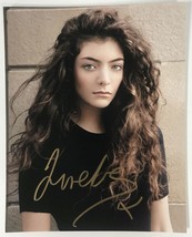 Lorde Signed Autographed Glossy 8x10 Photo - £79.00 GBP