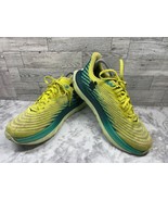 Hoka One One Ironman Mach 5 Sneakers Women 8.5B Running Shoes Yellow Gre... - $67.66 CAD