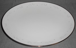 Noritake Ivory China PAMELA PATTERN Oval Serving Platter - $40.64 CAD