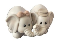 Precious Moments Noahs Ark Two by Two Elephants Figurine 1992 530131 Cute - £11.10 GBP