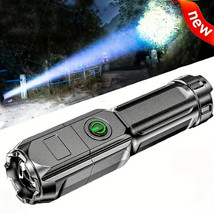 super bright Zoomable flashlight Portable,multi Functional,outdoor Use. - £5.56 GBP