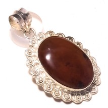 Marconi Jasper Gemstone Black Friday Gift Pendant Jewelry 1.90" SA 2328 - £3.18 GBP