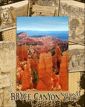Bryce Canyon National Park Quad Laser Engraved Wood Picture Frame Portrait 3x5 - £21.10 GBP