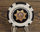 LVMPD Las Vegas Metropolitan Police Department Ceramic Challenge Coin #109W - $18.80