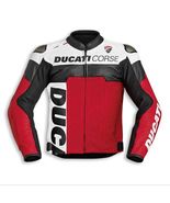 Ducati Corse handmade Motorbike CowHide Leather Jacket, Bikers Racing Mo... - $295.00