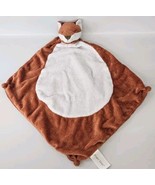 Angel Dear FOX Security Blanket Baby Lovey Orange White Plush Soft Toy S... - $15.79