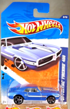 2011 Hot Wheels #86 Street Beasts 67 Pontiac Firebird 400 Blue Variant w/MC5 Sp - £8.25 GBP