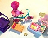 Doll Accessories Rocking Horse Tricycle Chair Bed Toys Furniture Lot SKU... - £5.49 GBP
