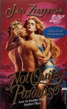 Not Quite Paradise by Jan Zimlich / 1995 Love Spell Futuristic Romance Paperback - £1.79 GBP