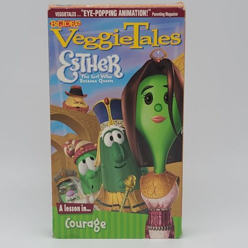 Primary image for Veggietales: Esther the Girl who Became Queen (VHS) Black Cassette