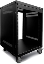 Axcessables 12U Av Rack Stand | 12 Space Component Rack Cabinet |, Rk12U - $217.34