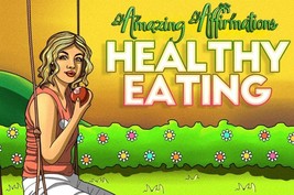 20 COLORING PAGES Amazing Affirmations Healthy Eating Adult Coloring Book ; Medi - £0.79 GBP