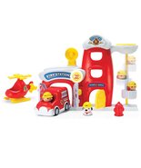 Keenway Fire Station Play Set 32821 - £30.83 GBP